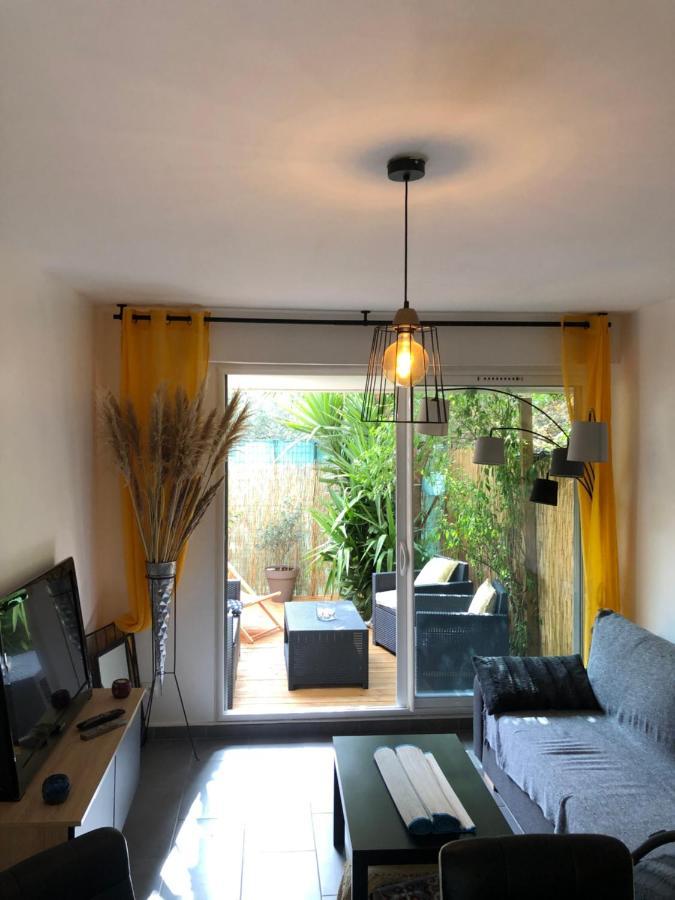 Agreable T2 Traversant Rdc Avec Terrasse + Balcon+ Parking 2 Places モンペリエ エクステリア 写真